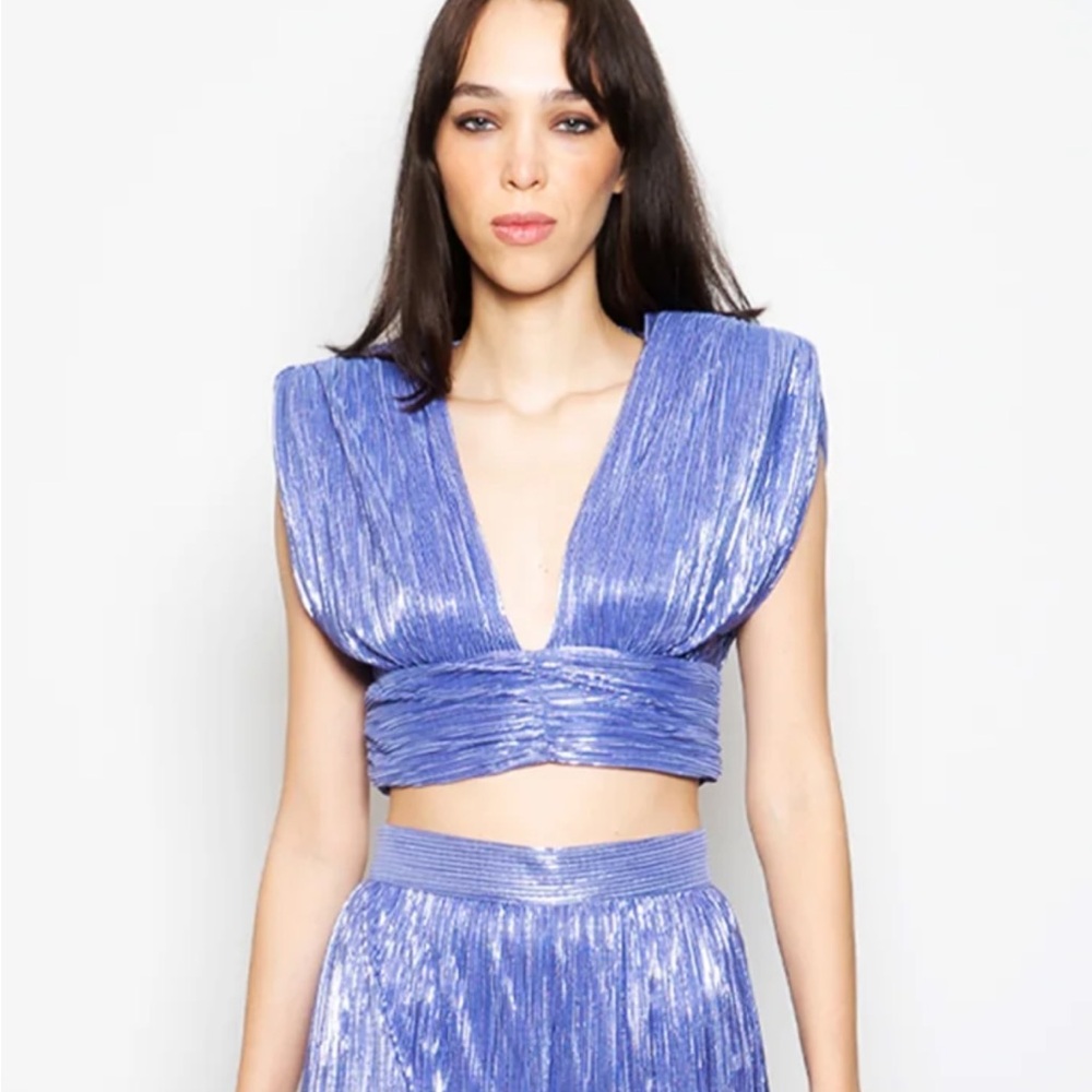 Sabina Musayev Purple Top